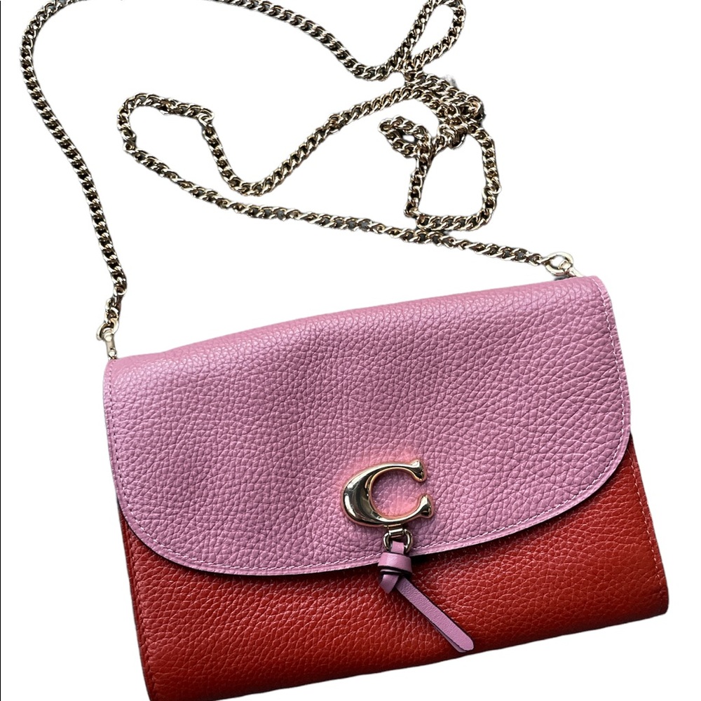 Coach Remi Colorblock Chain Crossbody